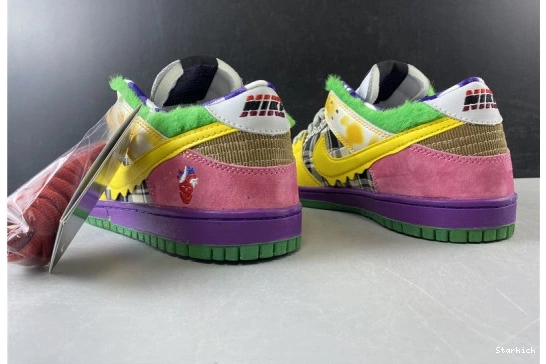 Purple Pro Yellow 318403-137 Nike Duck Low 0723